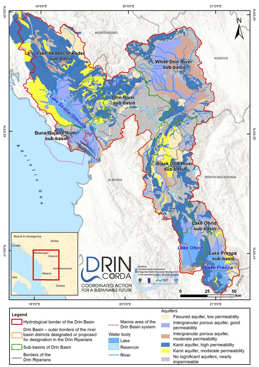 1_10 Types of aquifers in the Drin Basin