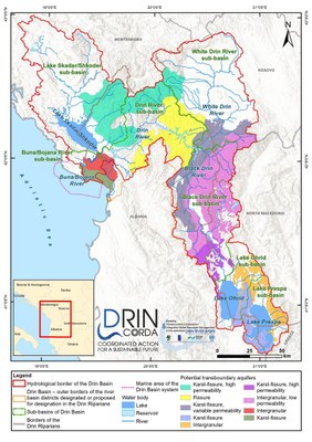 1_11 Potential transboundary aquifers in the Drin Basin