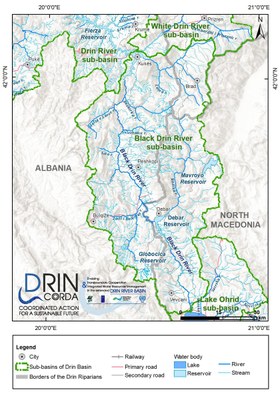 1_5 Map of the Black Drin River sub-basin