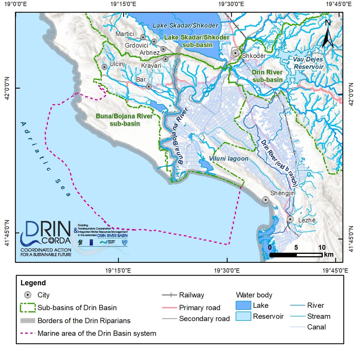 1_8 Map of the Buna Bojana River