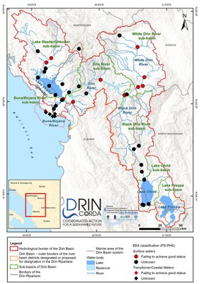 3_11 Classification of surface-water quality in the Drin Basin PS_PHS
