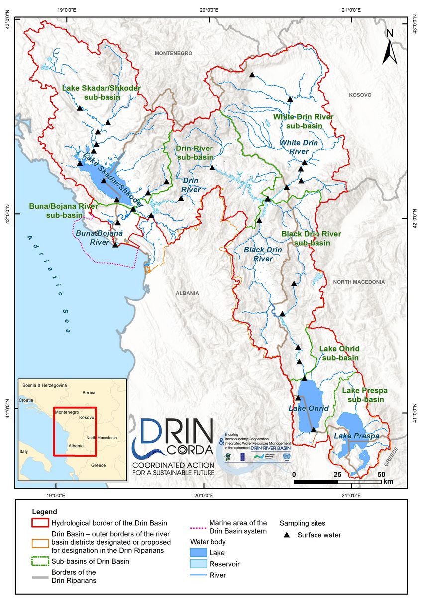 3_5 The Drin Project survey biological sampling locations