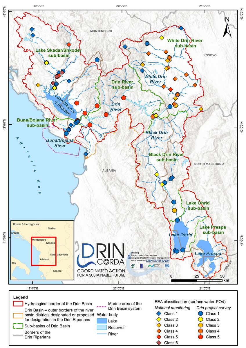 3_7 Classification of phosphate concentrations in surface-water sampling sites