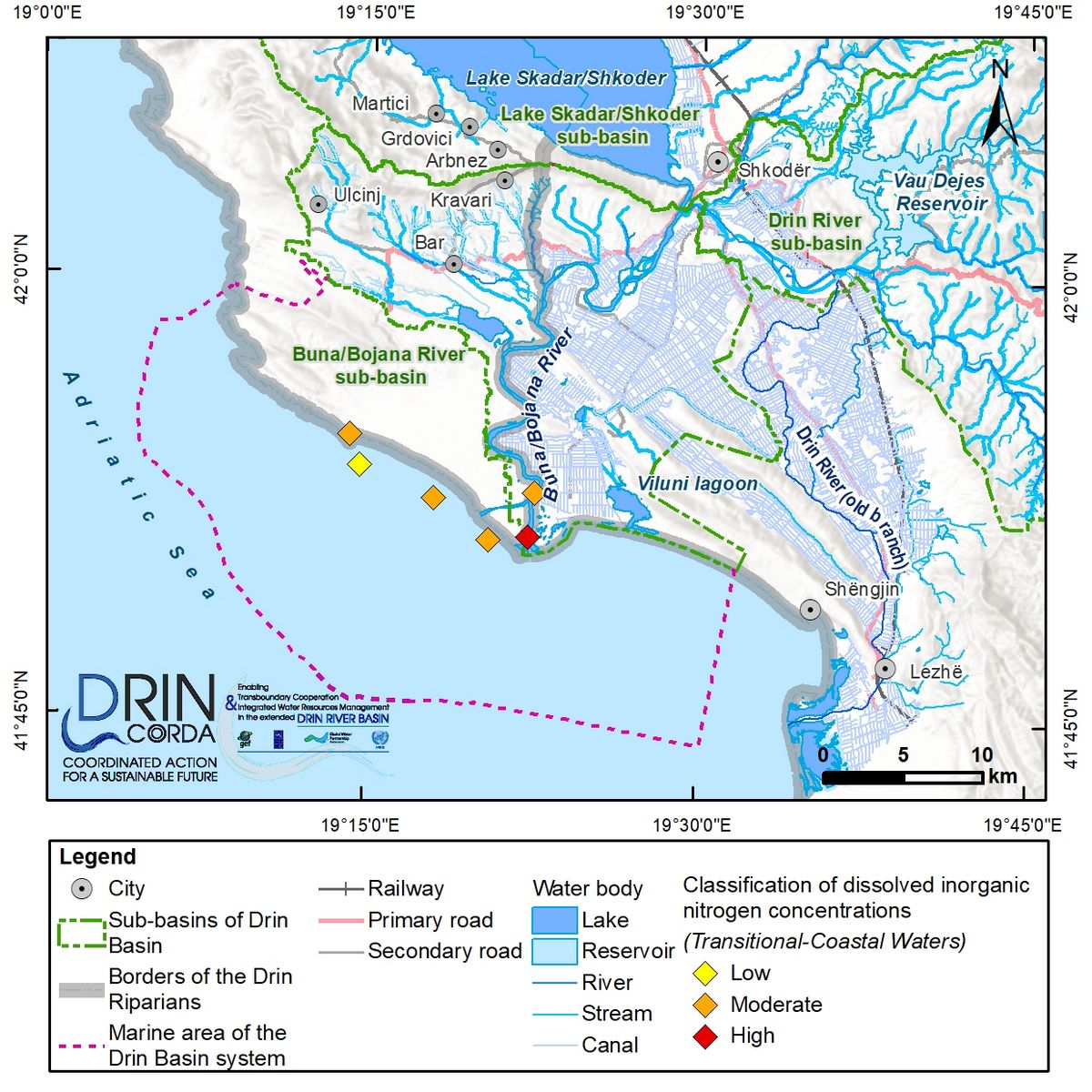 3_8 Dissolved inorganic nitrogen at transitional and coastal waters