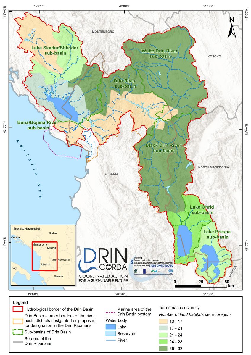 4_2 Terrestrial biodiversity in the Drin Basin