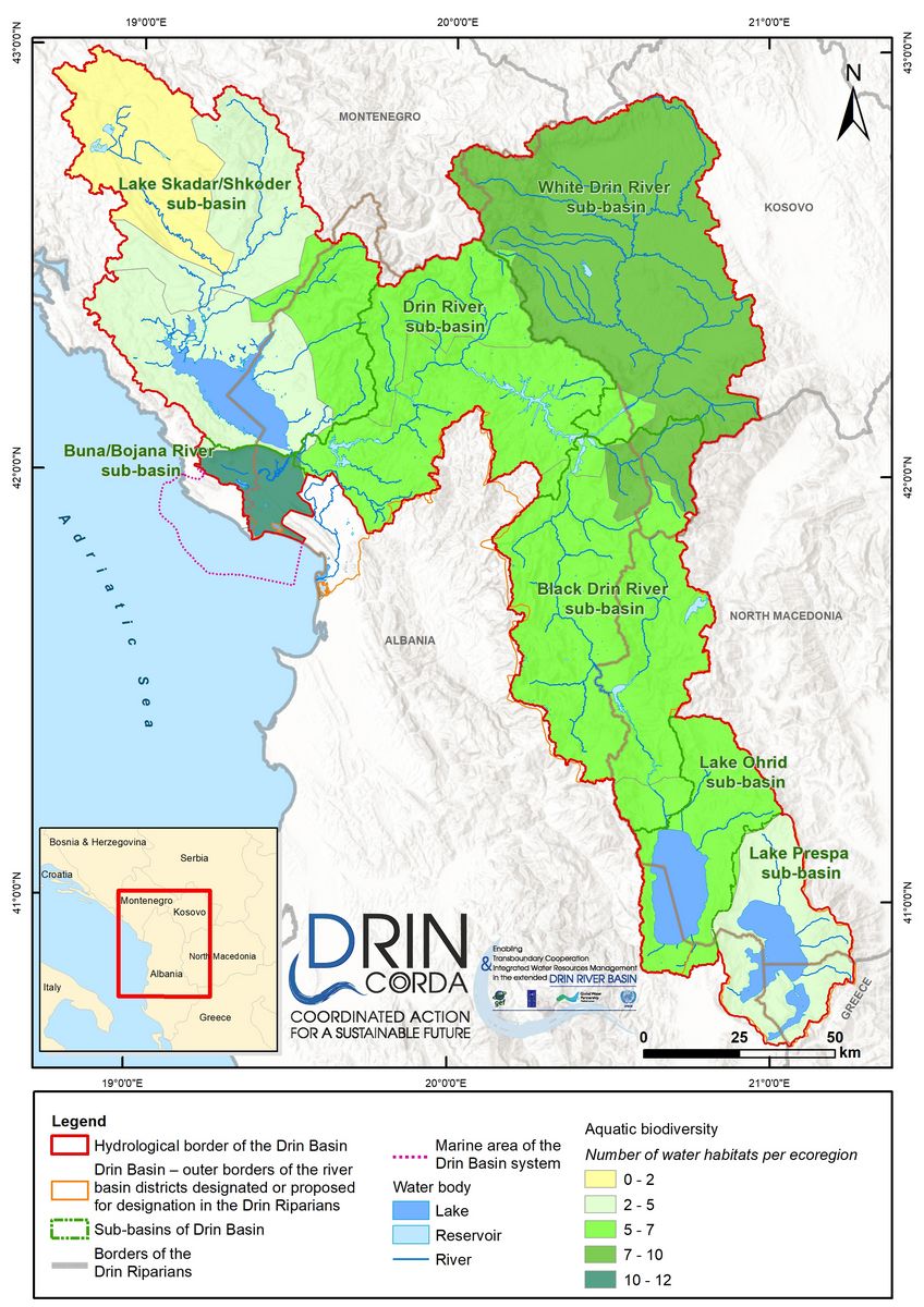 4_3 Aquatic biodiversity in the Drin Basin