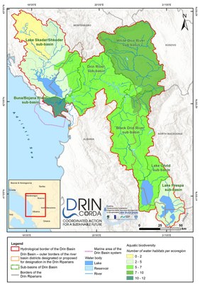 4_3 Aquatic biodiversity in the Drin Basin