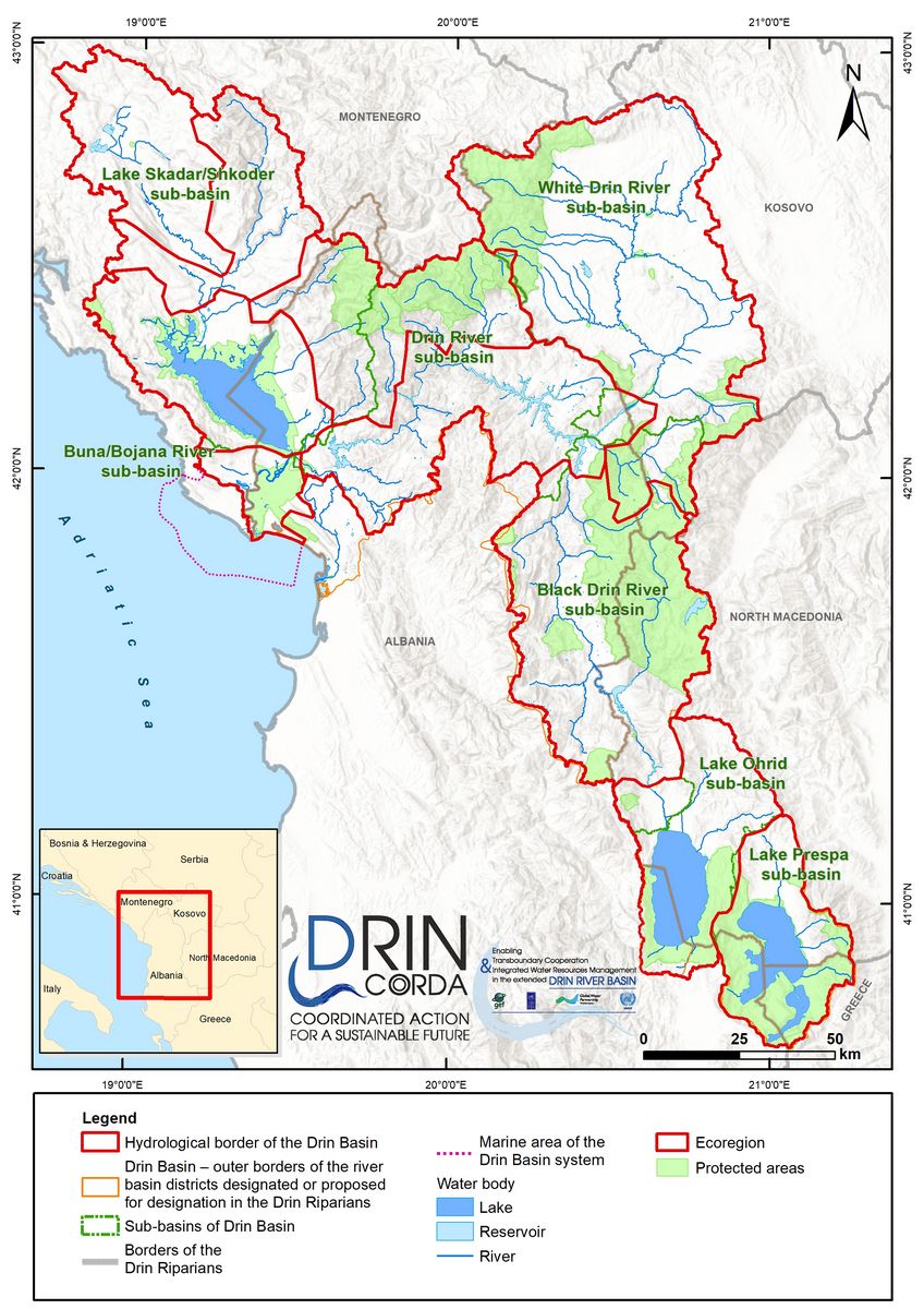 5_1 Protected areas in the Drin Basin