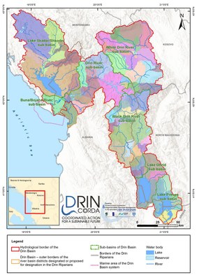 5_2 Preliminary identification of surface-water bodies WFD in the Drin  Basin