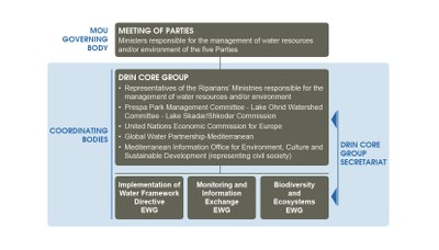 Drin CORDA institutional structure